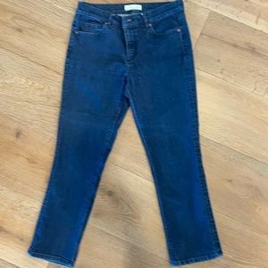 Loft modern kick crop jean. Size 6.